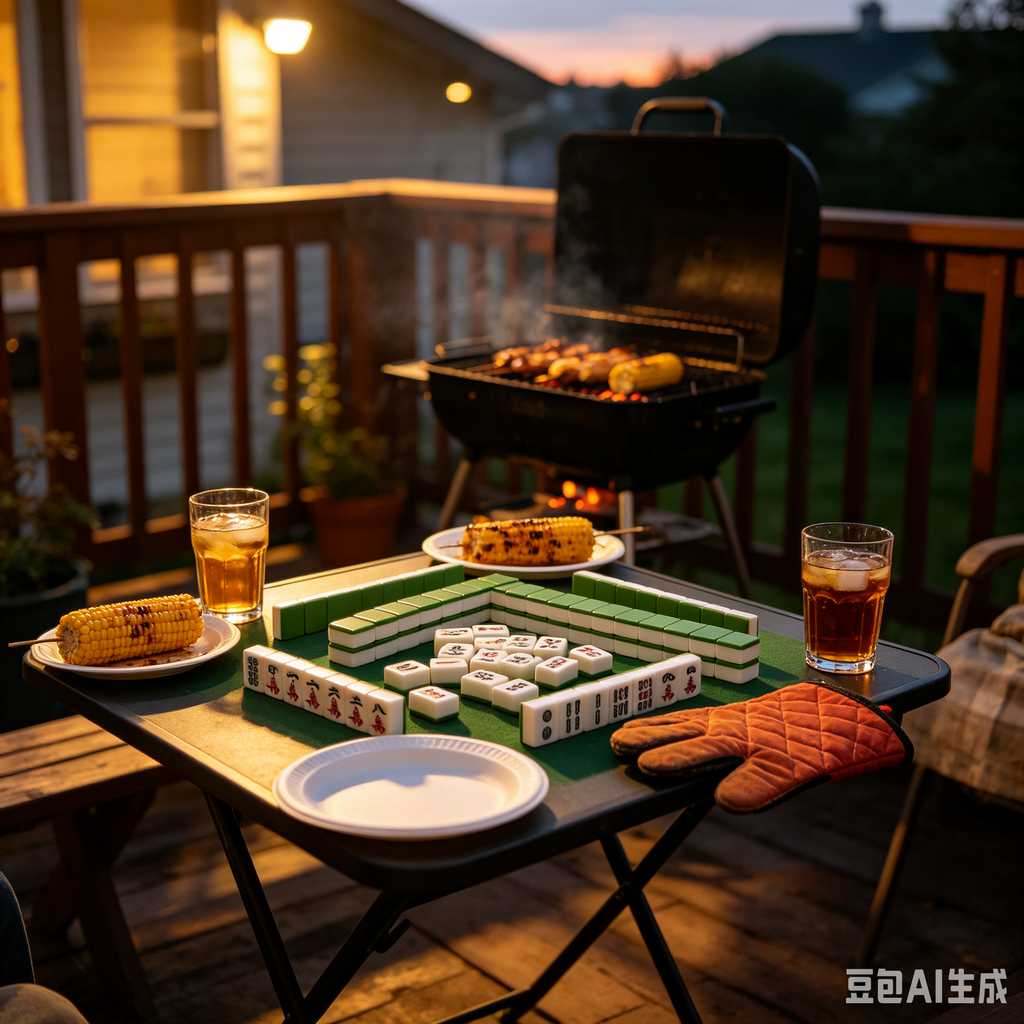 gradient blue mahjong tiles