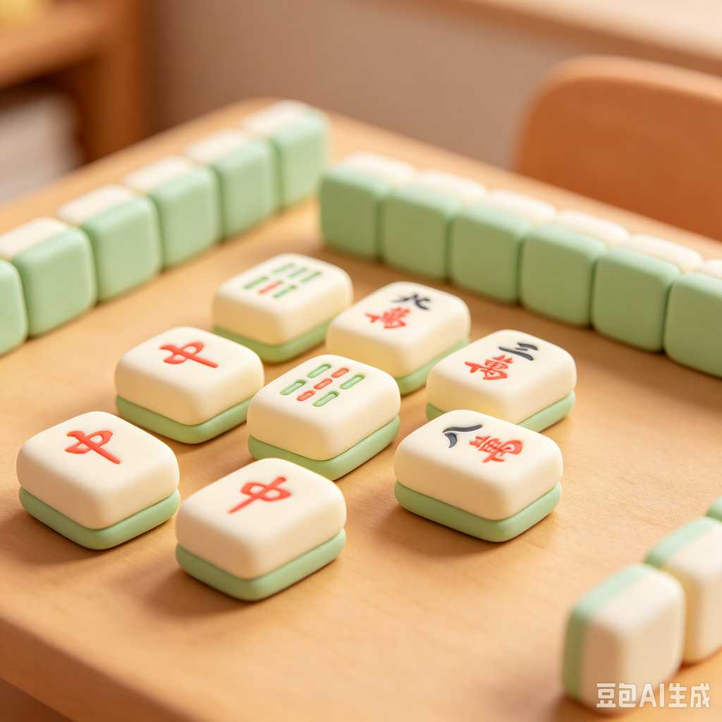 long lasting print mahjong tiles
